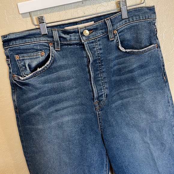 GRLFRND High Rise Blue Jeans - Picture 2 of 8